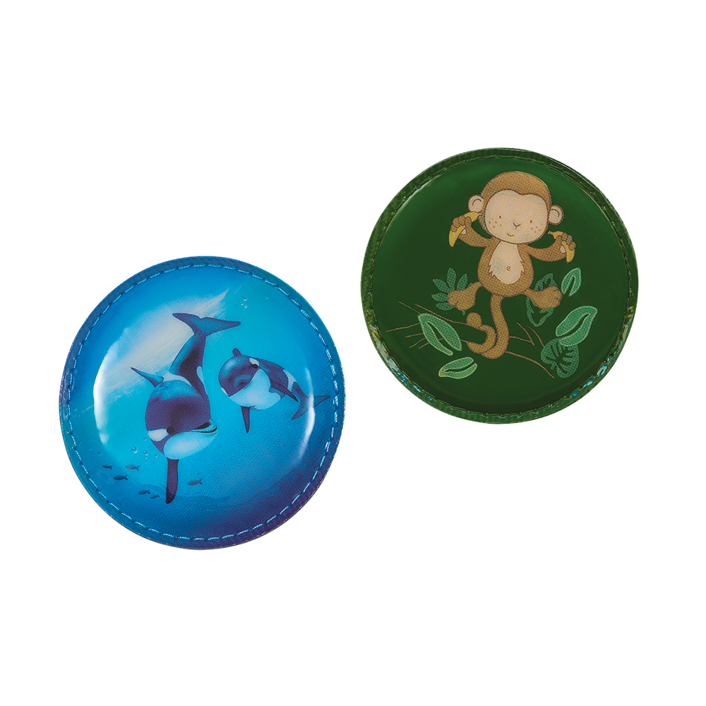 slider childrens backpack front butterfly